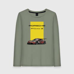 Женский лонгслив хлопок Porsche Carrera 4S motorsport