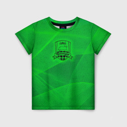 Детская футболка 3D Краснодар lime theme