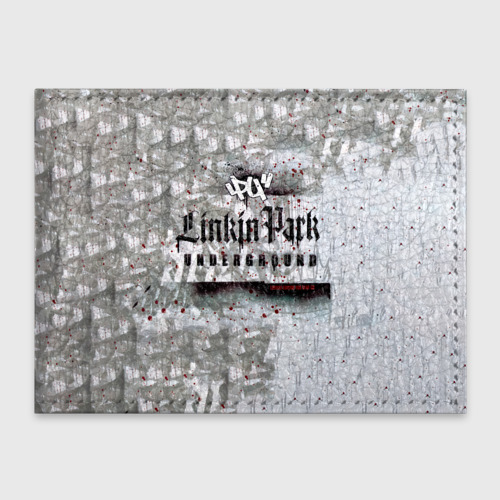 Обложка для студенческого билета LP Underground 3.0 - Linkin Park, цвет синий