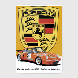 Магнитный плакат 2Х3 Porsche 911 Carrera RSR - Daytona 24 Hours 1973