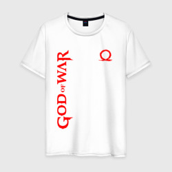 God of war logo red – Мужская футболка хлопок с принтом купить со скидкой в -20%