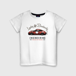 Детская футболка хлопок Porsche Lucky Bastardz