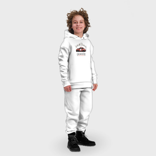 Детский костюм хлопок Oversize Porsche Lucky Bastardz, цвет белый - фото 3