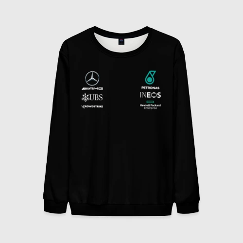 Мужской свитшот 3D Mercedes F1