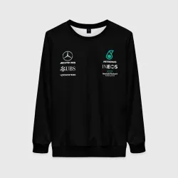 Женский свитшот 3D Mercedes F1