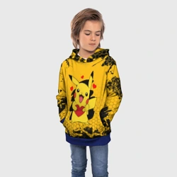 Детская толстовка 3D Покемоны, Пикачу держит сердце - фото 2