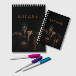 Блокнот Arcane :: Джинкс/Паудэр