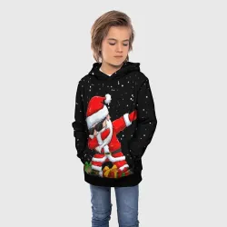 Детская толстовка 3D Santa, dab - фото 2