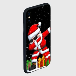 Чехол для iPhone XS Max матовый Santa, dab - фото 2