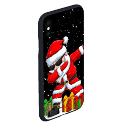 Чехол для iPhone XS Max матовый Santa, dab - фото 2