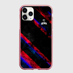 Чехол для iPhone 11 Pro Max матовый ЦСКА Dark Theme