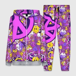 Женский костюм 3D Психоделика. Существа. Знаки