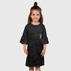 Детское платье 3D Juventus Asphalt theme - фото 2