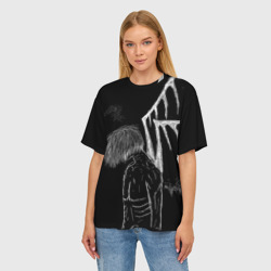 Женская футболка oversize 3D Dead Ghoul - фото 2