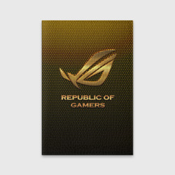 Обложка для паспорта матовая кожа Republic of gamers, ROG Gaming