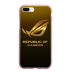 Чехол для iPhone 7Plus/8 Plus матовый Republic of gamers, ROG Gaming