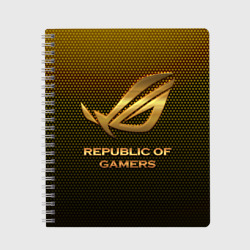 Тетрадь Republic of gamers, ROG Gaming