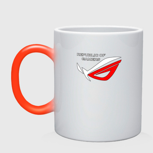 Кружка хамелеон ROG Gaming Рог Гейминг