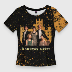 Женская футболка 3D Slim Аббатство Даунтон Downton Abbey