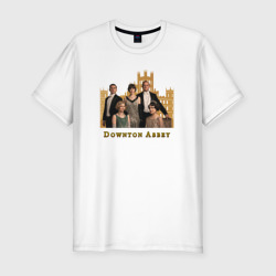 Мужская футболка хлопок Slim Downton Abbey Аббатство Даунтон