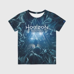 Детская футболка 3D Рльех Горизонт