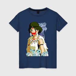 Женская футболка хлопок Angry princess