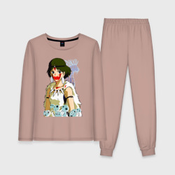 Женская пижама с лонгсливом хлопок Angry princess