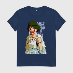 Женская футболка хлопок Angry princess