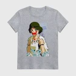 Женская футболка хлопок Angry princess