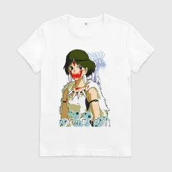 Женская футболка хлопок Angry princess