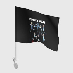 Флаг для автомобиля Enhypen: Хисын, Джей, Джейк, Сонхун, Сону, Ни-Ки, Чонвон