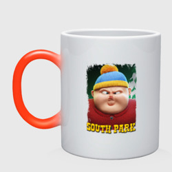 Кружка хамелеон Eric Cartman 3D South Park