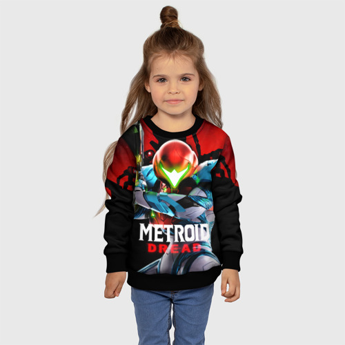 Детский свитшот 3D Metroid Dread, цвет 3D печать - фото 7