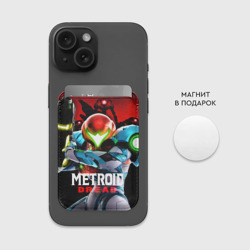 Картхолдер Magsafe магнитный Metroid Dread - фото 2