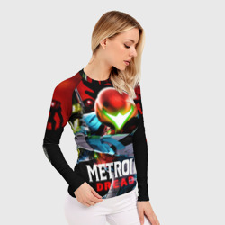 Женский рашгард 3D Metroid Dread - фото 2