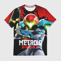 Мужская футболка 3D Metroid Dread