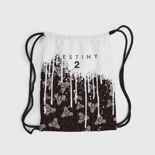 Рюкзак-мешок 3D Destiny Подтеки красок - фото 6