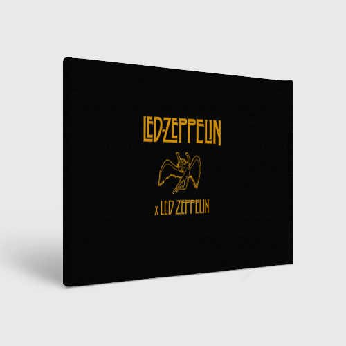 Холст прямоугольный Led Zeppelin x Led Zeppelin, цвет 3D печать