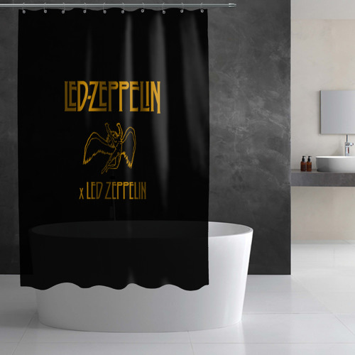 Штора 3D для ванной Led Zeppelin x Led Zeppelin - фото 2