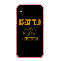 Чехол для iPhone XS Max матовый Led Zeppelin x Led Zeppelin