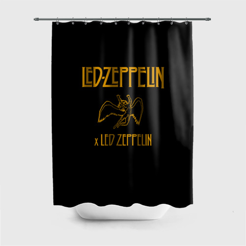 Штора 3D для ванной Led Zeppelin x Led Zeppelin