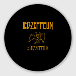 Круглый коврик для мышки Led Zeppelin x Led Zeppelin