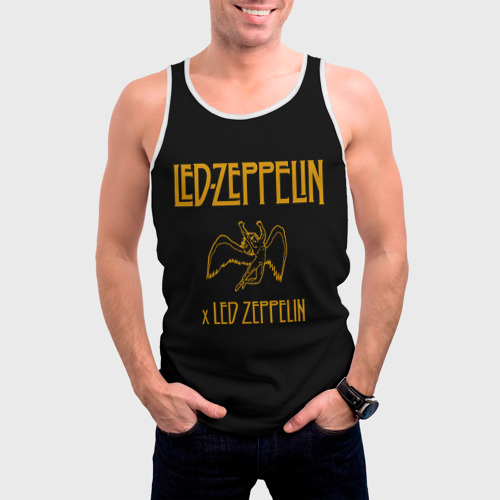 Мужская майка 3D Led Zeppelin x Led Zeppelin, цвет 3D печать - фото 3