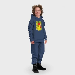 Детский костюм хлопок Oversize Пикачу в кепке Покемоны - фото 2