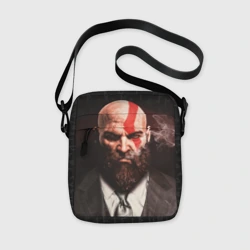 Сумка через плечо 3D Бог войны, Кратос