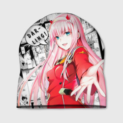 Шапка 3D Zero Two Зеро ту на манге фрейм