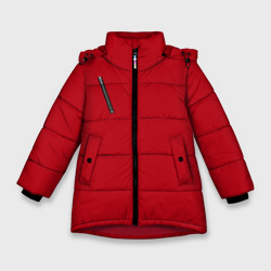 Зимняя куртка для девочек 3D Форма, Бумажный Дом LA Casa de Papel uniform