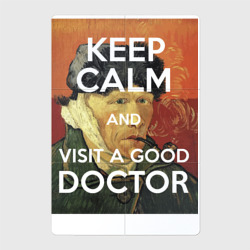 Магнитный плакат 2Х3 Успокойся и сходи к хорошему доктору