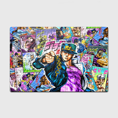 Головоломка Пазл магнитный 126 элементов Джотаро - JoJos Bizarre Adventure