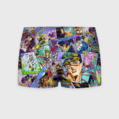 Мужские трусы 3D Джотаро - JoJos Bizarre Adventure, цвет 3D печать - фото 2